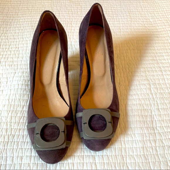 Pamar suede heels in Euro size 37 - Picture 1 of 7
